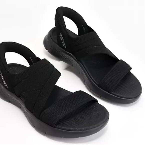 Skechers Slip-ins_GOwalk Flex Washable Sandals - Enticing sz 7 - Picture 3 of 7
